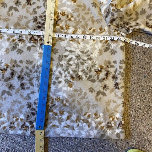 Basic Editions Multicolor Flannel Jacket Sweater Sz XL Soft Warm Cozy Button Up - Picture 2 of 8